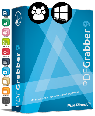 دانلود نرم افزار PdfGrabber 9.0.0.16 تبدیل فایل pdf به word